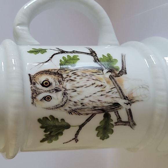 Vintage German Beer Stein Mug. Made in Bavaria, West Germany. Owl Beer Mug. - Picture 3 of 14